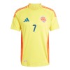 Camiseta de fútbol Colombia Luis Diaz 7 Primera Equipación 2024 - Hombre